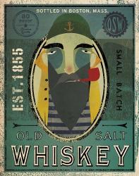 Fisherman VII Old Salt Whiskey | Obraz na stenu