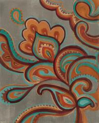 Bohemian Paisley I Turquoise Neutral | Obraz na stenu