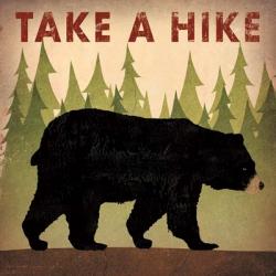 Take a Hike Black Bear | Obraz na stenu