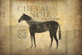 Cheval Noir v4 | Obraz na stenu