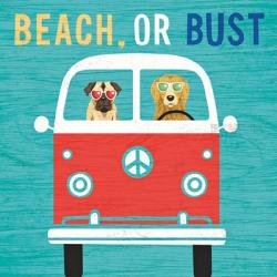 Beach Bums Bus | Obraz na stenu