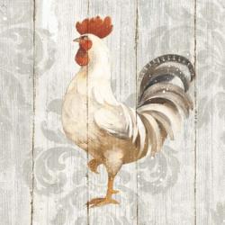 Farm Friend IV on Barn Board | Obraz na stenu