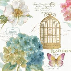 Rainbow Seeds Floral Birdcage III | Obraz na stenu