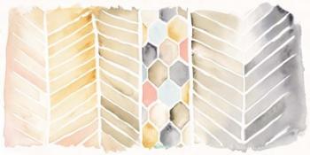 Watercolor Chevron | Obraz na stenu