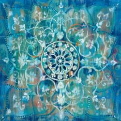 Mandala in Blue I | Obraz na stenu