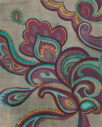 Bohemian Paisley I Aubergine | Obraz na stenu