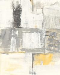 Gray and Yellow Blocks II White | Obraz na stenu