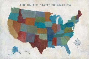 See the USA with Words | Obraz na stenu
