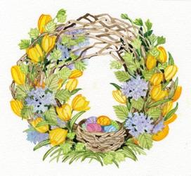 Spring Wreath II | Obraz na stenu