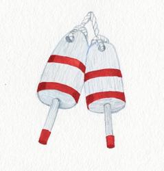 Coastal Icon IV Red | Obraz na stenu
