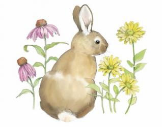 Wildflower Bunnies I | Obraz na stenu