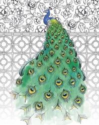 Garden Peacocks II | Obraz na stenu