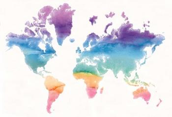 Watercolor World | Obraz na stenu