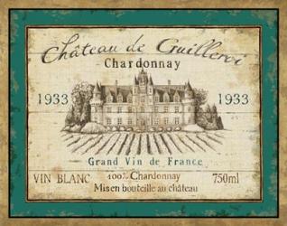 French Wine Label IV | Obraz na stenu