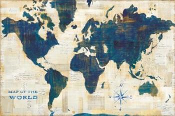 World Map Collage | Obraz na stenu