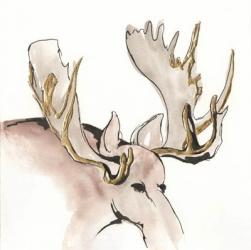Gilded Moose | Obraz na stenu