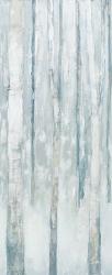 Birches in Winter Blue Gray Panel III | Obraz na stenu
