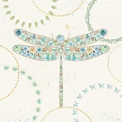 Flutterby Blooms III | Obraz na stenu