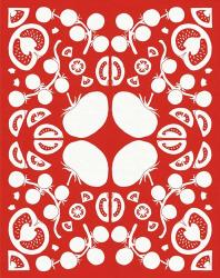 Retro Tomato Otomi Silhouette | Obraz na stenu