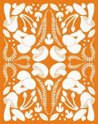 Retro Mushroom Otomi Silhouette | Obraz na stenu