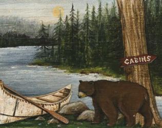 Northwoods Bear Crop | Obraz na stenu