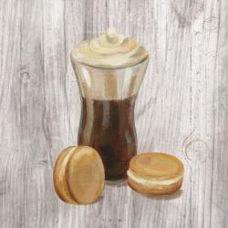 Coffee Time I on Wood | Obraz na stenu