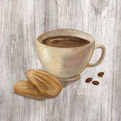 Coffee Time II on Wood | Obraz na stenu