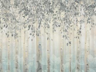 Silver and Gray Dream Forest I | Obraz na stenu