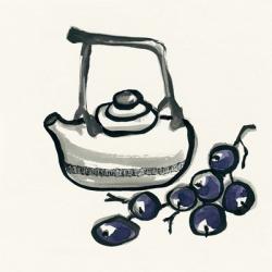 Tea and Grapes | Obraz na stenu