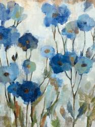 Abstracted Floral in Blue III | Obraz na stenu