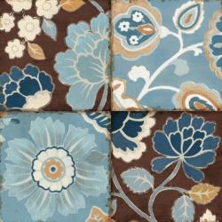 Patchwork Motif Blue II | Obraz na stenu