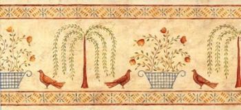 Willow Basket Border | Obraz na stenu