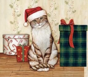 Christmas Kitty  III | Obraz na stenu