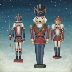 Soldier Nutcrackers Snow | Obraz na stenu