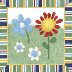 Americana Garden II With Border | Obraz na stenu