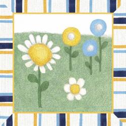 Americana Garden III With Border | Obraz na stenu