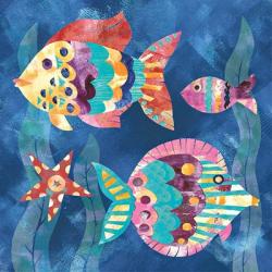 Boho Reef Fish II | Obraz na stenu