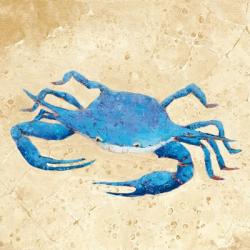 Blue Crab V Neutral Crop | Obraz na stenu