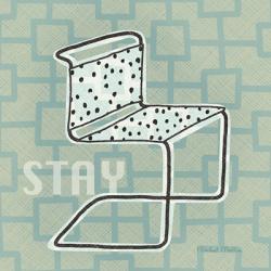 Retro Chair III Stay | Obraz na stenu