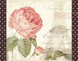 La Vie En Rose I with Border | Obraz na stenu