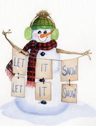 Snowman Saying II | Obraz na stenu