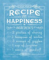 Life Recipes IV Blue | Obraz na stenu