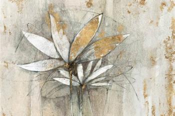Windflowers Gold | Obraz na stenu