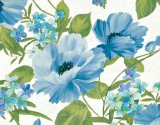 Summer Poppies Blue | Obraz na stenu