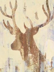 Golden Antlers II Neutral Grey | Obraz na stenu