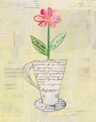 Teacup Floral II on Print | Obraz na stenu