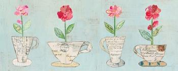 Teacup Floral V | Obraz na stenu