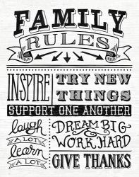 Family Rules II | Obraz na stenu