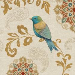 Bird Rainbow Blue and Yellow | Obraz na stenu