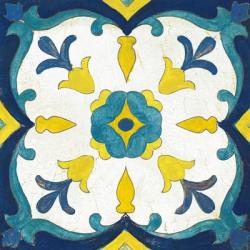 Andalucia Tiles A Blue and Yellow | Obraz na stenu
